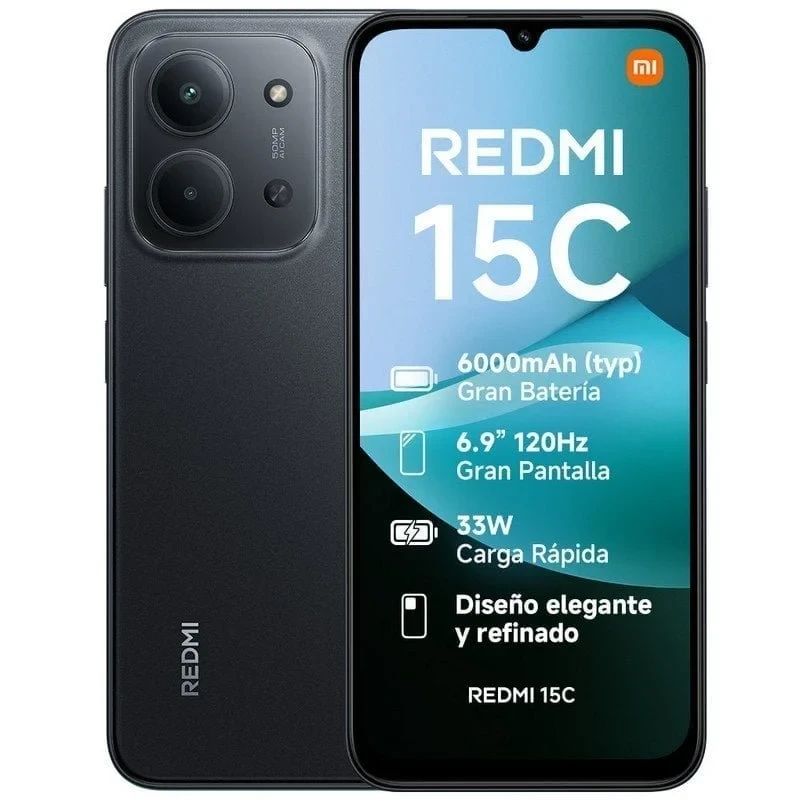Redmi 15C 4GB/256GB al Mejor Precio | Envío Rápido | bemovil.es