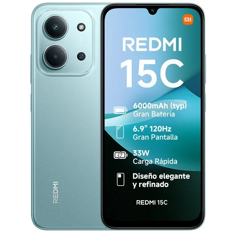 Redmi 15C 4GB/256GB al Mejor Precio | Envío Rápido | bemovil.es