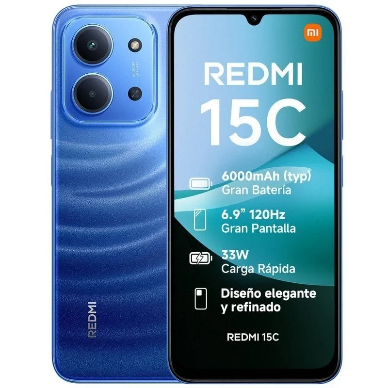Redmi 15C 4GB/256GB al Mejor Precio | Envío Rápido | bemovil.es