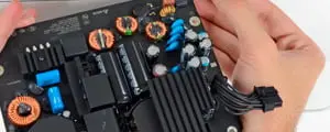 Reparar fuente alimentación en iMac