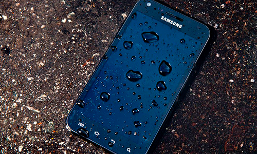 movil mojado