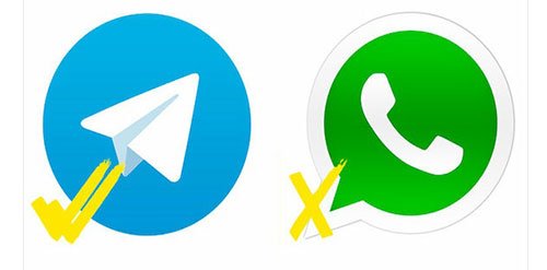 Ventajas de Telegram vs WhatsApp