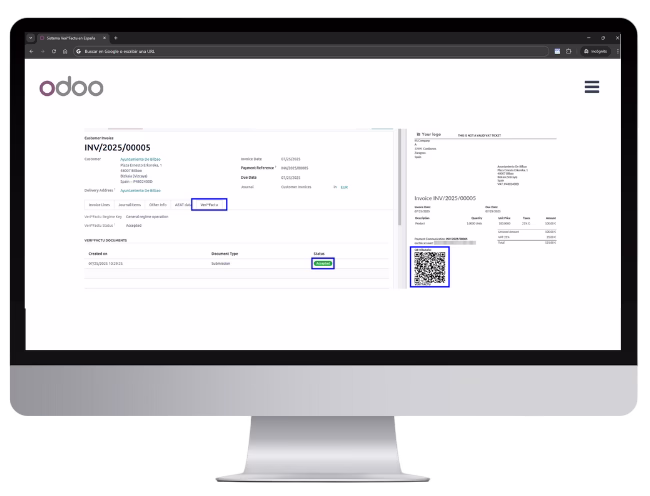 Cumple con Verifactu AEAT usando Odoo