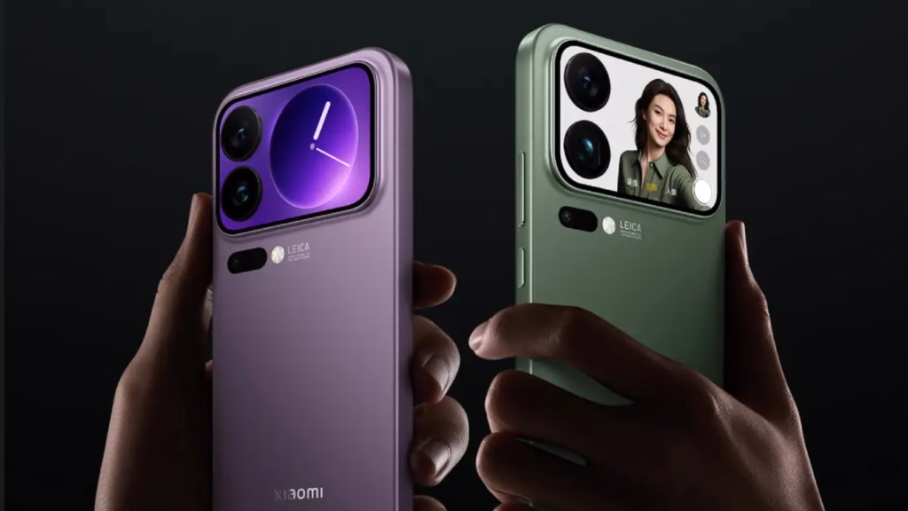 pantalla trasera xiaomi 17 pro