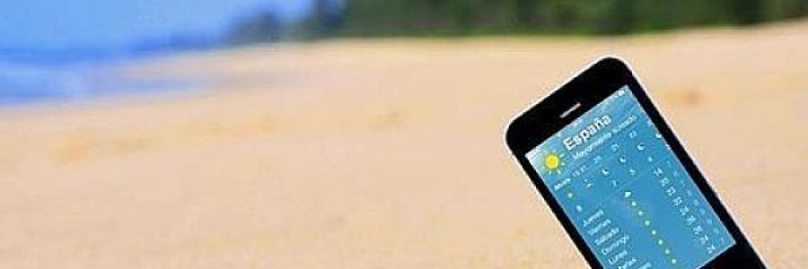 telefono-movil-playa